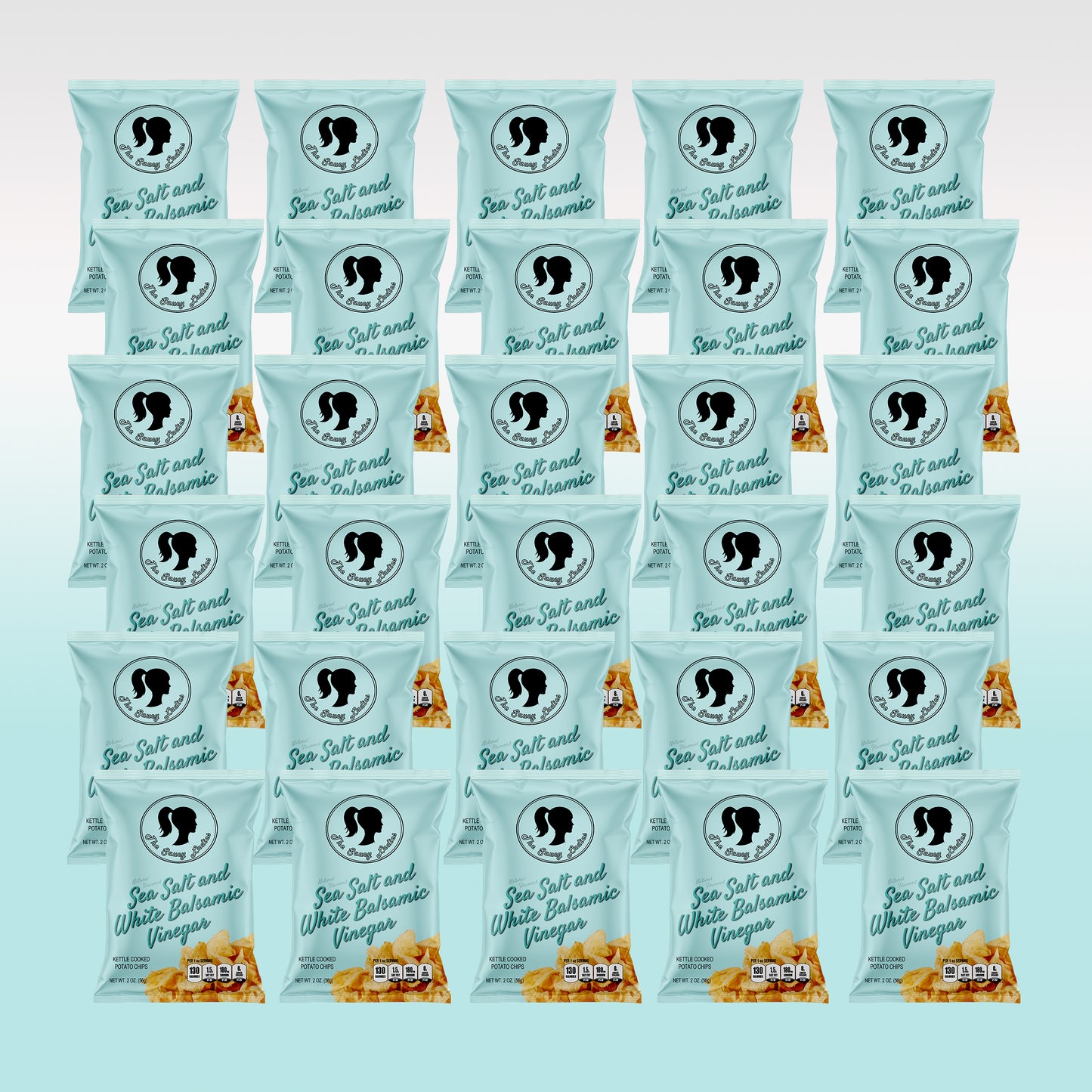 Sea Salt and White Balsamic Vinegar Kettle Chips