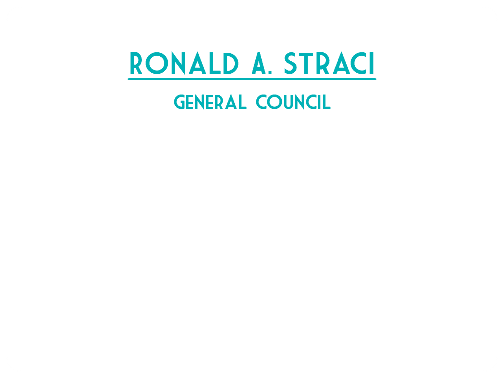  Ronald A. Straci General Council 