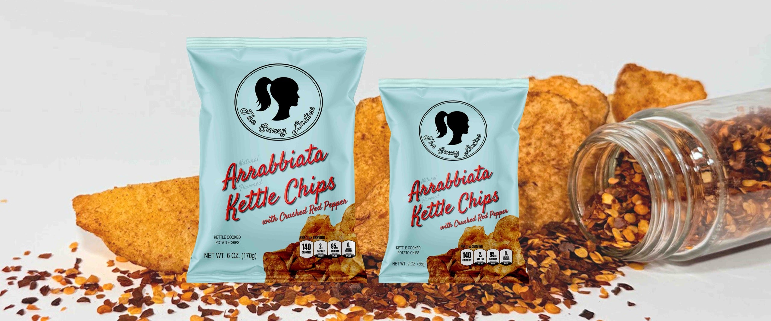 Saucy Ladies Chips Arrabbiata Kettle Chips