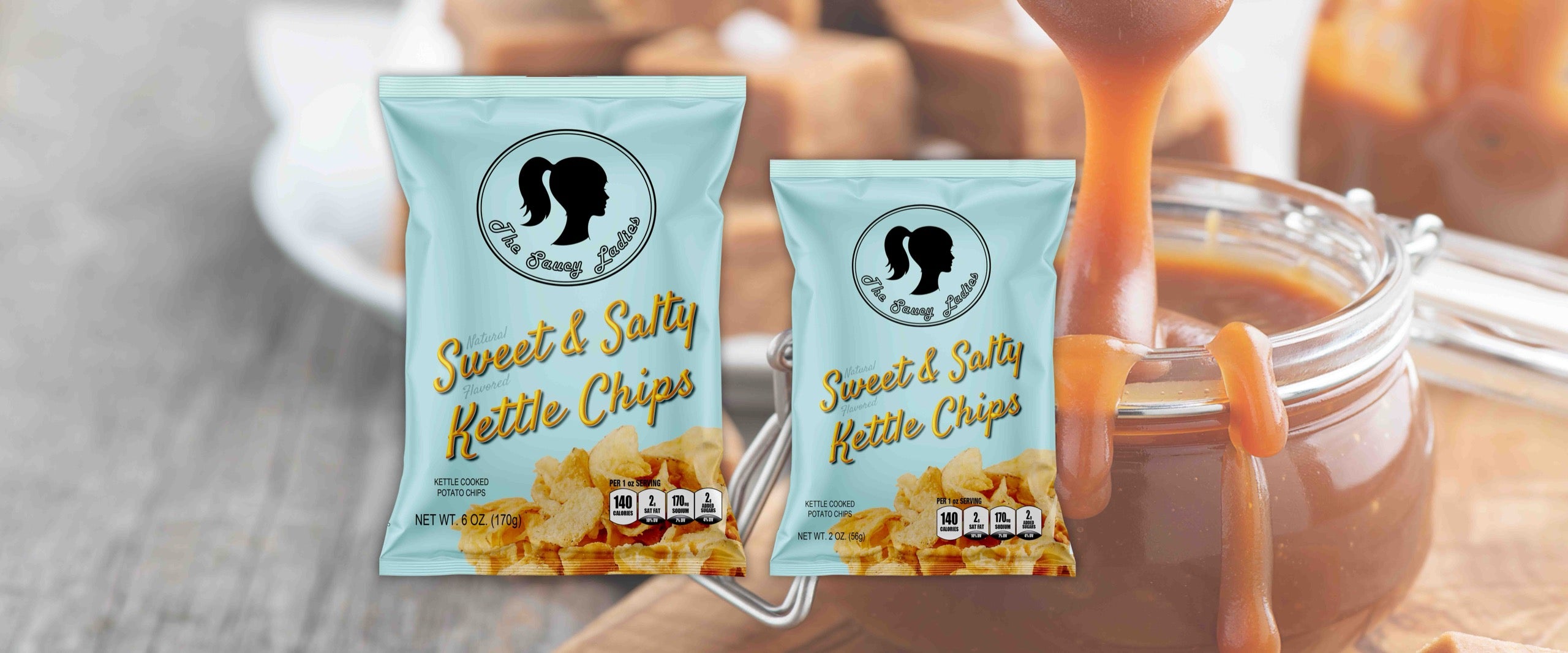 Saucy Ladies Sweet and Salty Kettle Chips