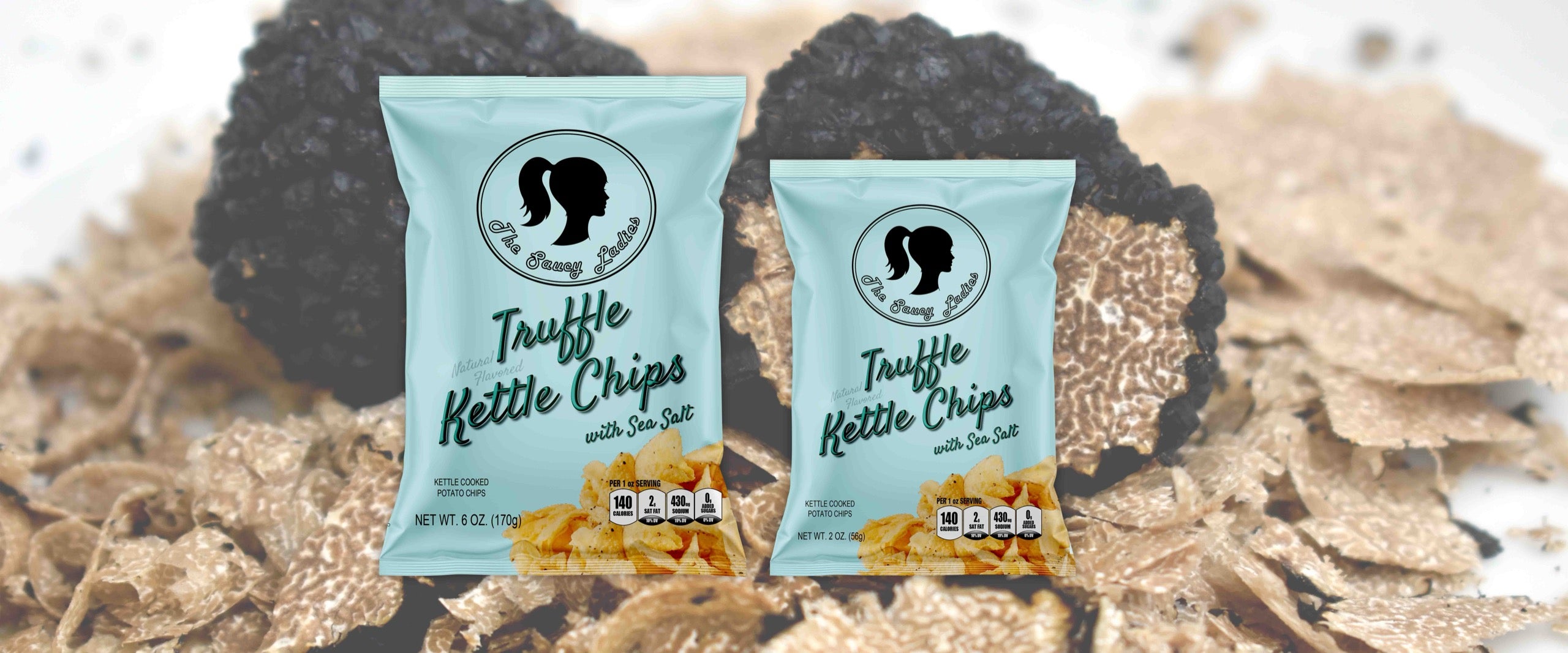 Saucy Ladies Truffle Kettle Chips